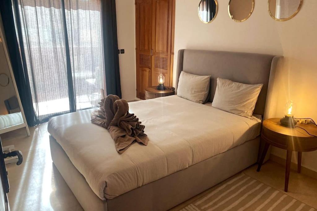 Ferienwohnung Sunny Terrace & Comfy Beds In Marrakech Marrakesch Exterior foto